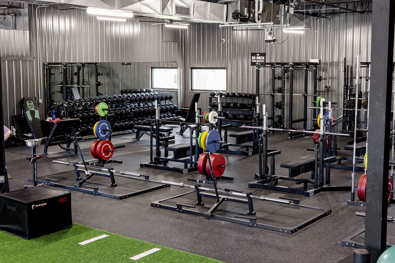 Cardio and conditioning area at Strong Barbell Club Manhattan